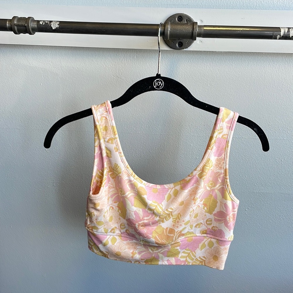 Zoe Floral Tank Bra
